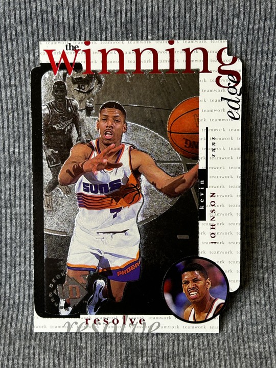 1996-97 Upper Deck UD3 - The Winning Edge Kevin Johnson #W16 CL973
