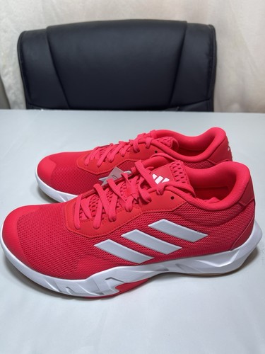 Adidas Men’s Amolimove Trainer Running Shoes Sneakers Size 9 Red New - Picture 2 of 8