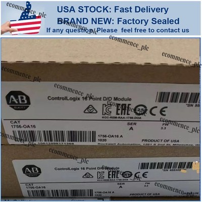 2023 New Sealed 1756-OA16 ControlLogix output 1756OA16 US