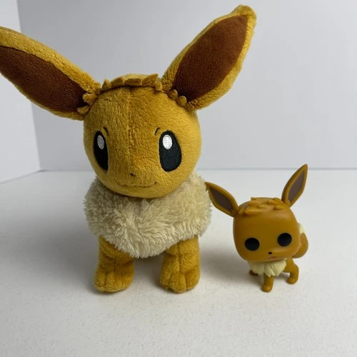 Pokemon - Eevee plush (pocket monsters era) - Eevee Funko pop lot
