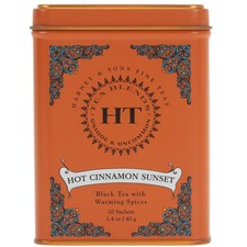 Harney  Sons Caffeinated Hot Cinnamon Sunset Black Tea 20 Count Pack of 1 