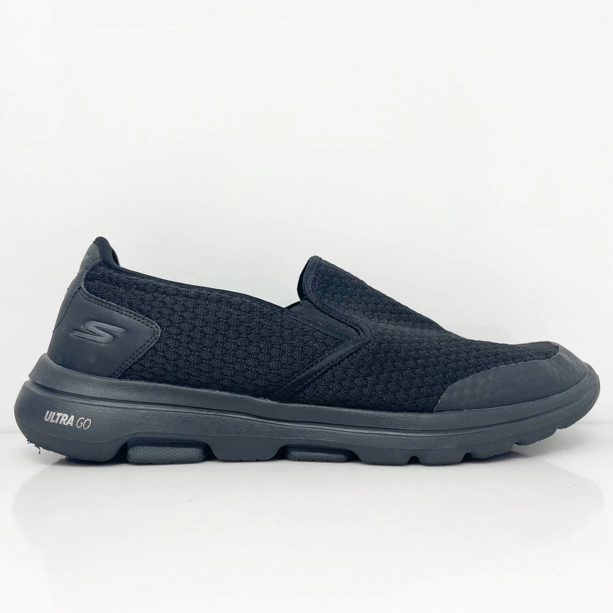 Skechers Men\'s GoWalk 5 Slip-On Sneakers Black, Size 8.5 M Amazon.com | Skechers Men main image 2