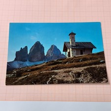 TRE CIME DI LAVAREDO  -  VECCHIA CARTOLINA A COLORI