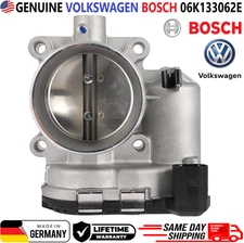 GENUINE BOSCH Throttle Body For 2014-2018 Volkswagen 1.8L I4 2.0L I4, 06K133062E