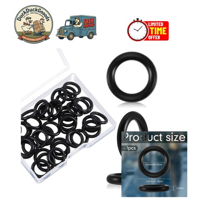 #ad 40 Piece Propane O Ring Set Reliable Sealing for Tanks amp; Pressure Washers $8.97