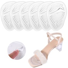 3 Pairs Ball of Foot Cushions Heel Inserts Non Slip Pads for Women Heels