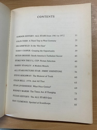 1972 "ALL STARS FOOTBALL BOOK 1973" No.12 EDITED BY COLIN TODD ANNUAL BOOK (P3) - Picture 9 of 21
