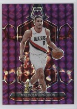 2023-24 Panini Mosaic Purple Mosaic Prizm 75/99 Malcolm Brogdon #190 6k2