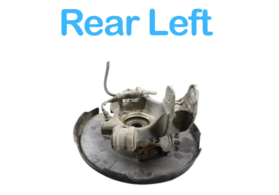 Buje de rueda nudillo husillo lado conductor trasero izquierdo volkswagen touareg 11-17 fabricante original Foto 3 de 4