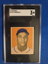 1949 Bowman #84 Roy Campanella RC SGC 3.0