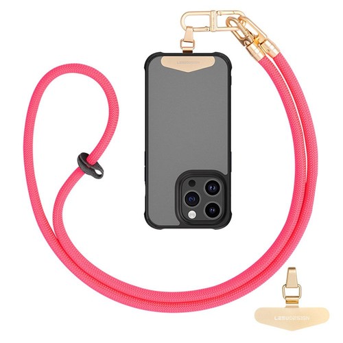 Universal Phone Lanyard With Stainless Steel Clip Hanging Cord Keychain - Photo 19 sur 22