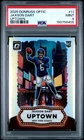 2025 Panini Donruss Optic Uptown Jaxson Dart 11 PSA 9