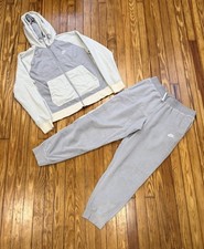 Nike Sportswear Winterized Fleece Hoodie  Joggers Set Sz Medium Large Sweatsuit