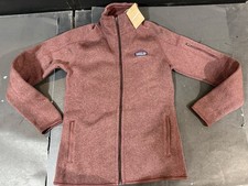 Patagonia Women's Better Sweater Jacket in Dark Ruby Size XS NWT