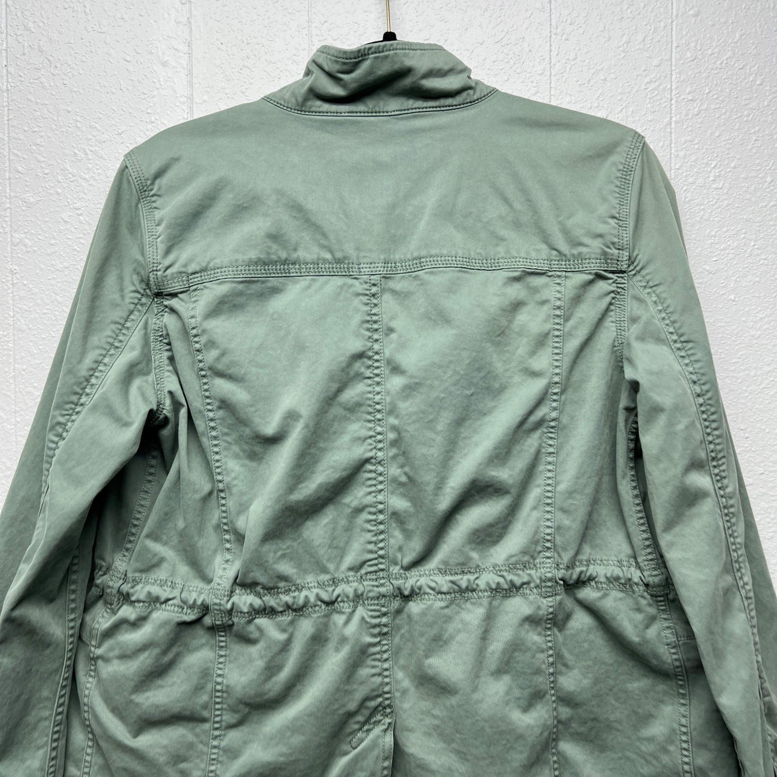 Gap Utility Full Zip Button Down Jacket Womens Sm… - image 7