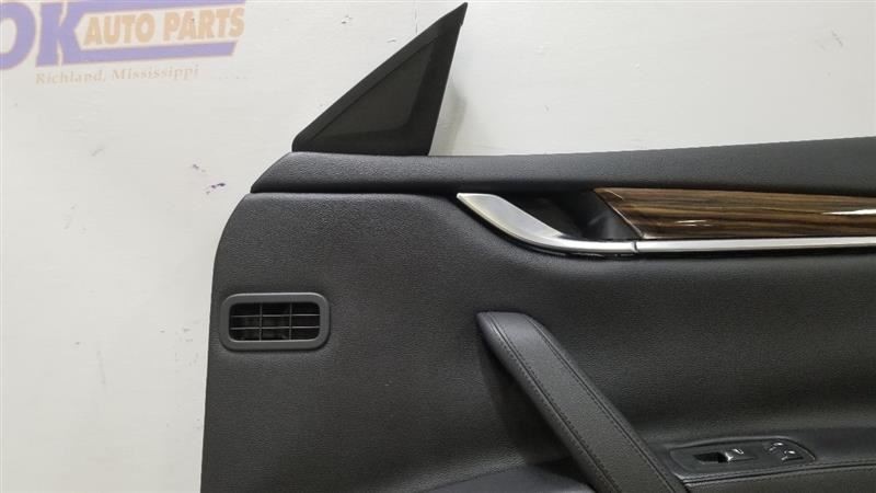 17 2017 MASERATI GHIBLI OEM FRONT DOOR TRIM PANEL BLACK PASSENGER RIGHT 