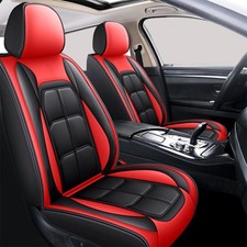 Luxury Pu Leather Car Seat Cover 2 Front Seats Full Set For Ford Mustang Luxury Pu Leather Car Seat Cover 2 Front Seats Full Set For Ford Mustang