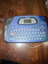 Casio KL-100 EZ Label Maker Drukarka Label It! WŁĄCZA SIĘ, ale tylko półtestowane