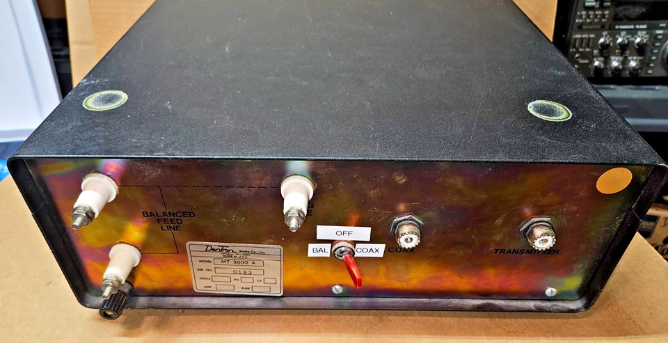 SINTONIZADOR ANTENA ALTA POTENCIA DENTRON MT-2000A - CON MANUAL Foto 2 de 3