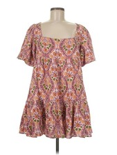 Nasty Gal Inc. Women Pink Casual Dress 6