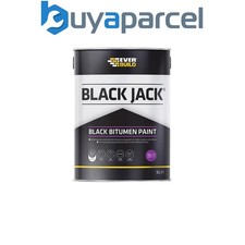 Everbuild 90105 Black Jack 901 Black Bitumen Paint 5 litre EVB90105