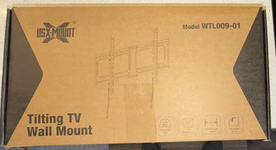 Brand new 37 -75  USX MOUNT Tilting TV Wall Mount WTL009-01 Fits 82 in 132 lb