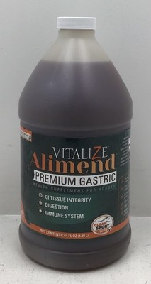 Vitalize Ali end Equine Premium Gastric Supplement 64 Fl oz EXP 08/27
