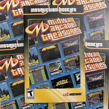 Midway Arcade Treasures 1 PS2 PlayStation 2 Instruction Manual Only