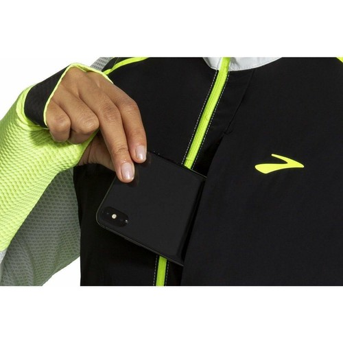 Brooks Carbonite Womens Running Gilet Grey Run Lightweight Breathable Ladies - Picture 4 of 6