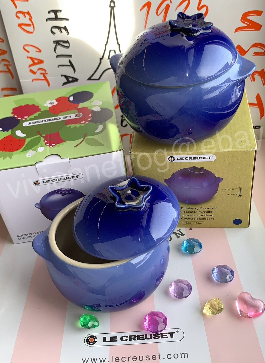 ⭐︎ ルクルーゼ　ココットブルーベリー 訳アリ未使用品】 ル・クルーゼ ミニココット ブルーベリー