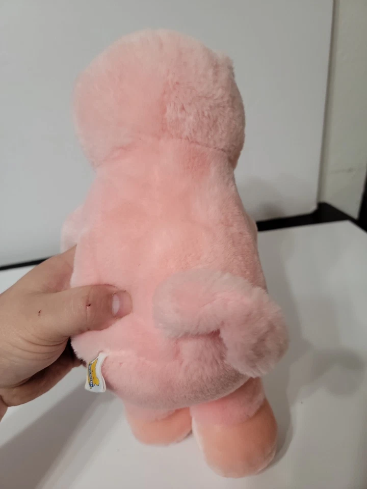 Vintage 1986 Dakin 10" Pink Pig Plush - Image 4 of 4