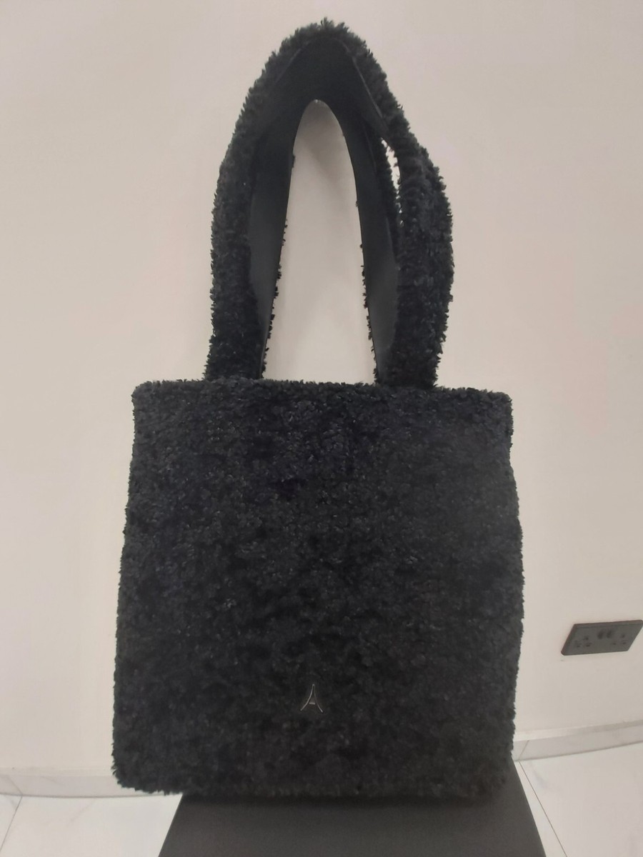 Maniere de voir leather handbag black UK