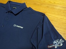 Men's JIM ELLIS MAZDA Automotive Car Truck Dealership Polo Golf Sales Shirt XL