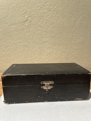 Antique G.M.plate set in lined box with extra spoons - Picture 10 of 11
