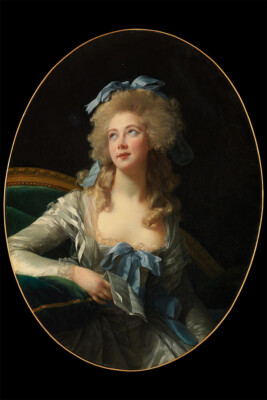 Elisabeth Louise Vigee Le Brun On S.s. Normandie Painter Wall Art - POSTER 20x30