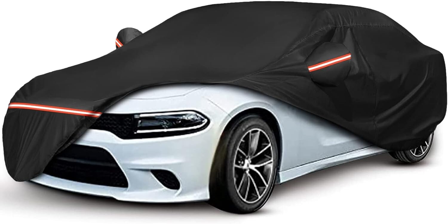 for Dodge Charger Car Cover Waterproof All Weather 6 Layers Car Cover