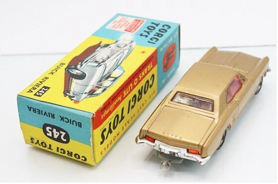 ^Raro juguetes corgi vintage 245 BUICK RIVIERA Foto 2 de 4