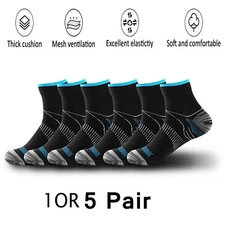 Plantar Fasciitis Socks for Pain Relief - Men's Ankle Sleeves with Arch Support