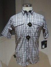 CABELAS Tactical Mens Size Small Concealed-Carry Short Sleeve Woven Shirt UPF