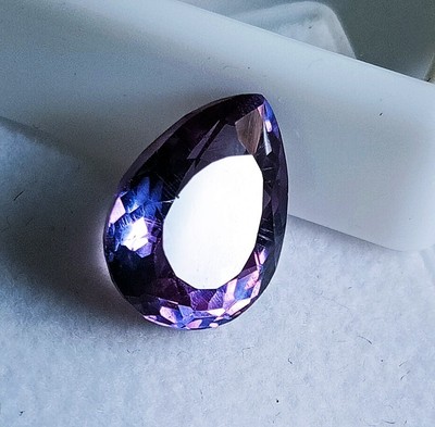 Natural Alexandrite Pear Cut Color Changing EGL Certified Gemstone JP080 6.80 Ct