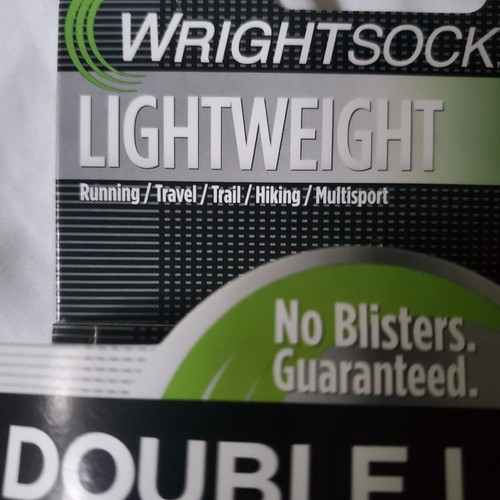 Wrightsock Coolmesh II Sock Women's S 4-6 Black Low Cut  Walk Run Bike Hike NEW - Afbeelding 3 van 5
