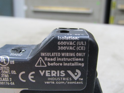 💥VERIS INDUSTRIES 175 AMP HAWKEYE 608 DIGITAL ADJ. CURRENT SWITCH - Picture 7 of 8