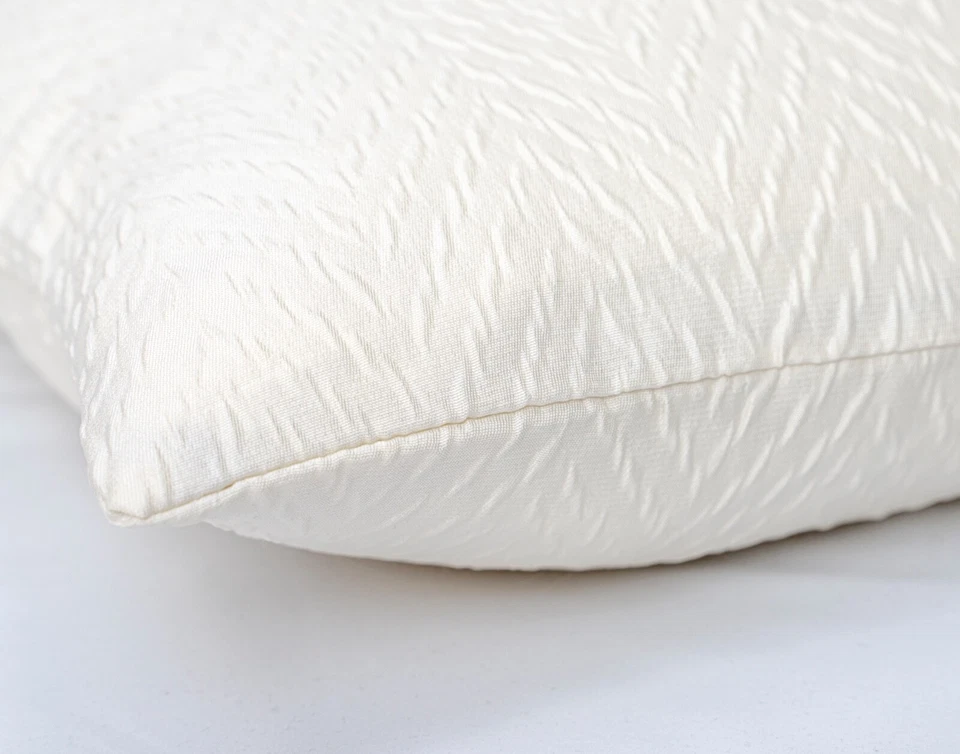 Cushion Covers Cream Herringbone Embossed Fabric Upholstry 18x18" / 45x45cm - Image 4 of 4