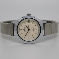 LORUS Y642-0080 Three-Hand Quartz Analog Women's Watch Sz. 5 3/4" New Battery