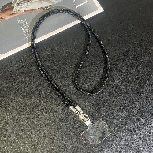 Crystal Rhinestone Phone Lanyard Bright Hanging Cord Phone Accessories - Zdjęcie 16 z 19