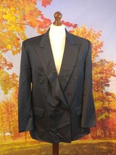 Pierre Cardin made in England blue 100 wool Suit Jacket. UK men's size 44 chest