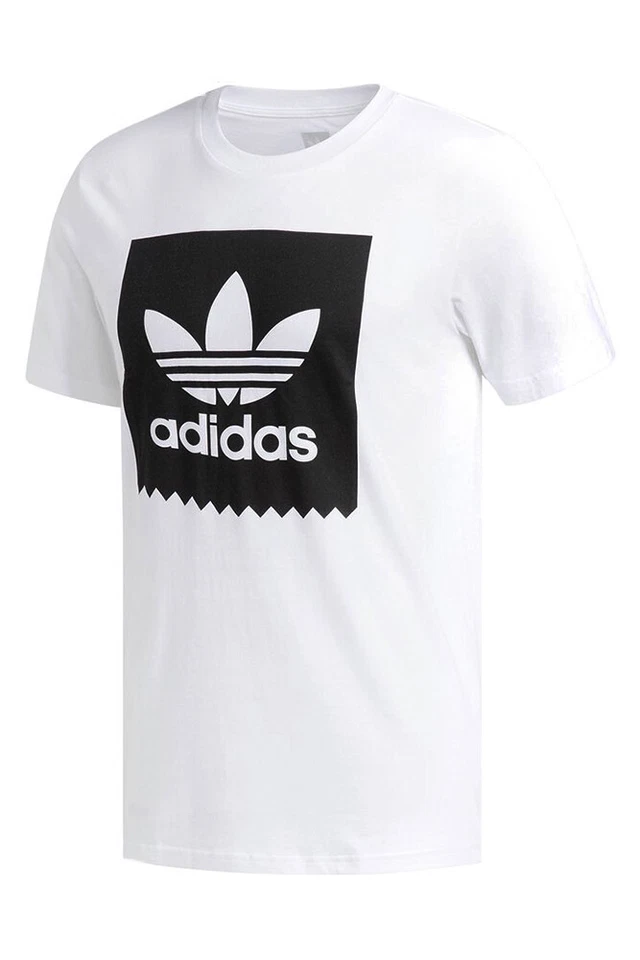Camiseta Adidas Para Hombre Blackbird Trifolio Gráfico Logo Activa Manga Corta Camiseta