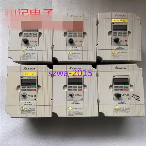 1pcs Used Delta M series inverter VFD015M43B 1.5KW 380V | eBay