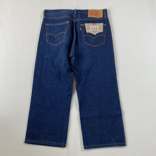 NWT Levi's 501 Irregular Men's 33 X 23 (Measured) Short Length Button Fly - Picture 2 of 10