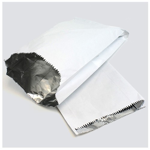 50 x Large Foil Lined Paper Food Grade BagsNaan Garlic Bread Pizza